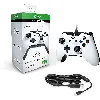 manette pdp xbox one filaire blanche