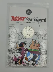 pièce 10 euros argent astérix et la fraternité - monnaie de paris 2015