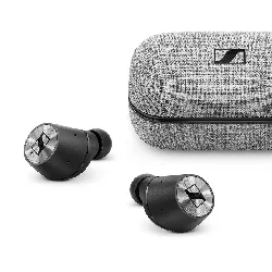 sennheiser momentum true wireless intra-auriculaire sans fil avec micro argent/noir