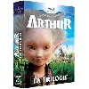 blu-ray coffret - arthur la trilogie de luc besson + livret