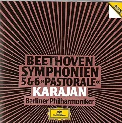 cd beethoven: symphonie n° 5 & n° 6 'pastorale'