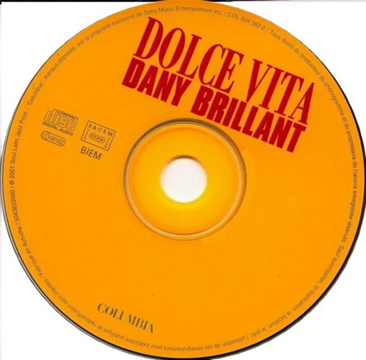 Cd Dany Brillant - Dolce Vita (2001)
