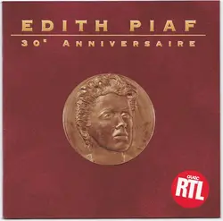 cd edith piaf - edith piaf - 30e anniversaire (2002)