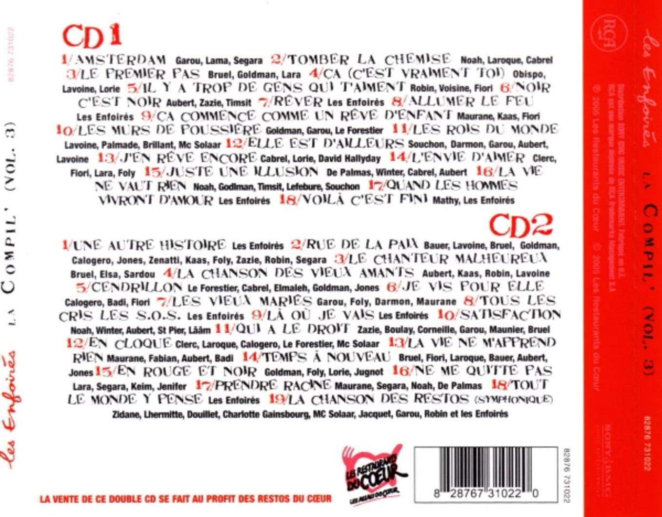 Cd La Compil' /Vol.3