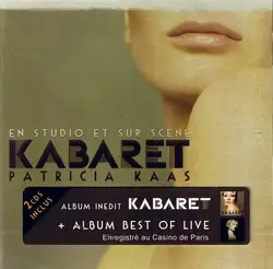 cd patricia kaas - kabaret (en studio et sur scène) (1999)