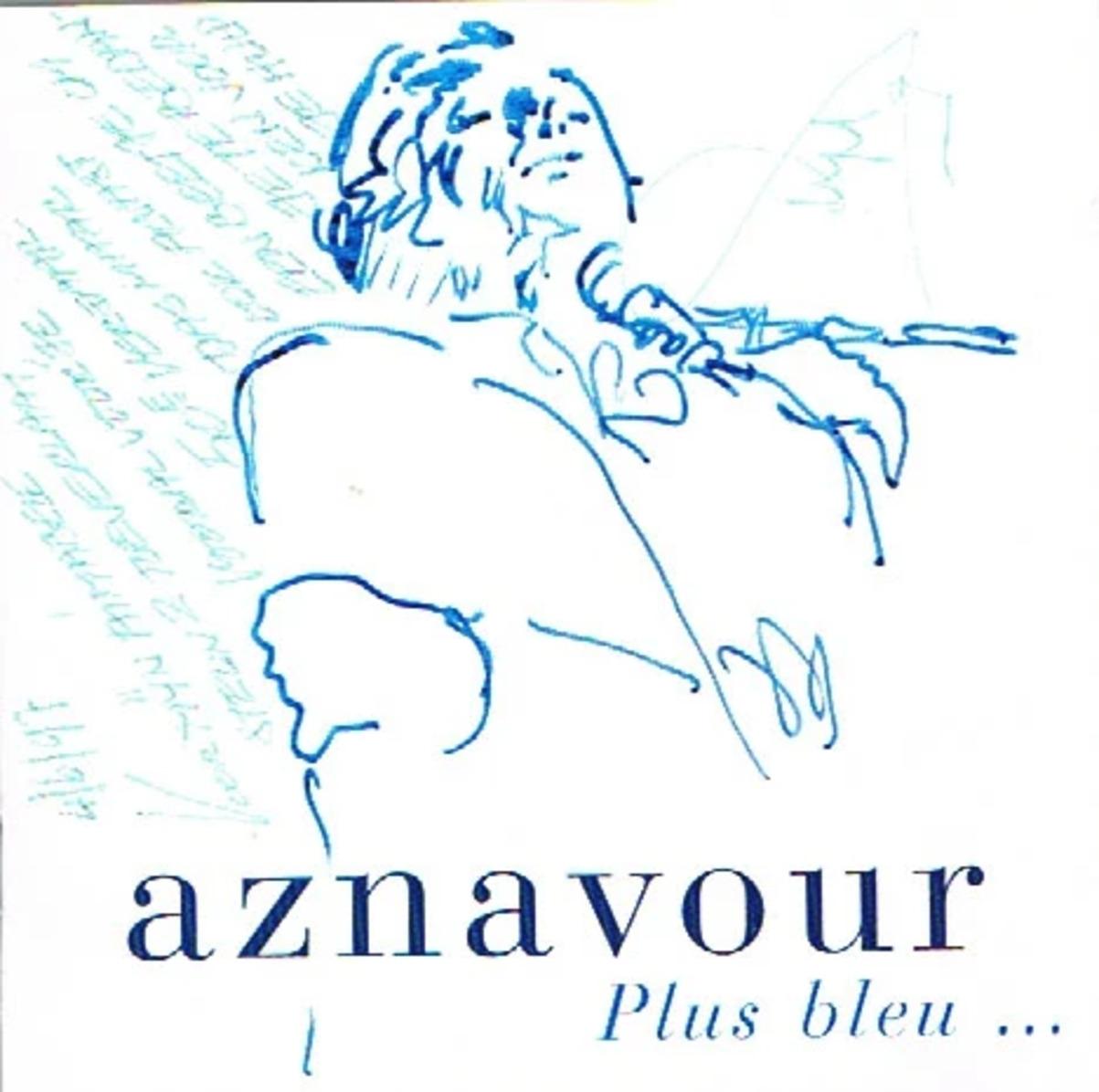 Cd Charles Aznavour - Plus Bleu ... (1997)
