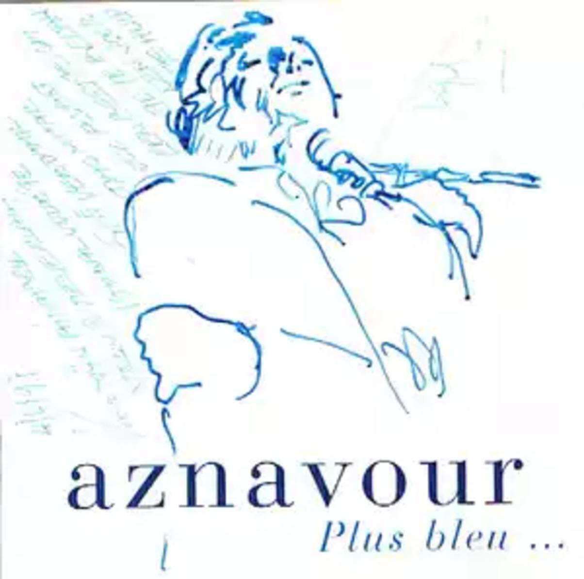 Cd Charles Aznavour - Plus Bleu ... (1997)
