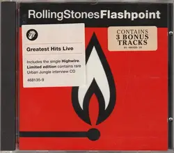 cd rolling stones - flashpoint + interview 1990 (1991)