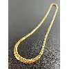 collier maille anglaise or 750 millième (18 ct) 9,96g