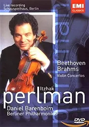 dvd beethoven - brahms : concertos pour violon