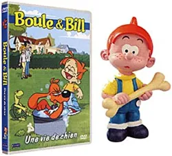 dvd boule & bill : une vie de chien (inclus 1 figurine boule)