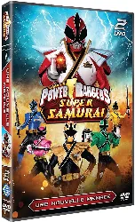 dvd coffret power rangers super samurai, vol. 3 : une nouvelle menace