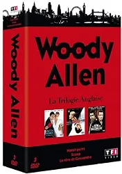 dvd coffret woody allen, la trilogie britannique : match point ; scoop ; le rêve de cassandre
