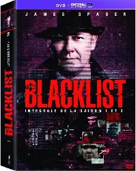 dvd the blacklist - saisons 1 + 2 - dvd + copie digitale