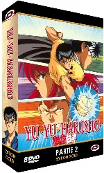 dvd yu yu hakusho - partie 2 - edition gold (8 dvd + livret)