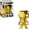 figurine pop marvel studios n° 375 - iron man (chromé)