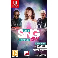 jeu nintendo switch let sing 2019 hits francais et internationaux
