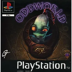 jeu ps1 oddworld l' oddyssée d' abe