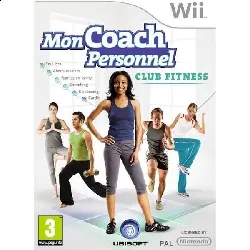 jeu wii mon coach personnel club fitness move
