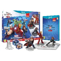 jeu wii u disney infinity 2.0 marvel super heroes pack de démarrage