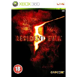 jeu xbox 360 resident evil 5