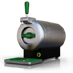 krups the sub vb650e10 - fontaine à bière - 2 litres - aluminium brossé