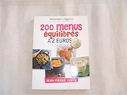 livre 200 menus équilibrés à 2 euros