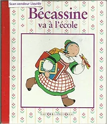 livre bécassine va à l'école - collection les petites histoires de bécassine, éditions gautier - languereau,1996 (9782013905619)