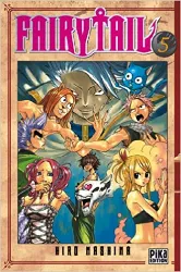 livre fairy tail : tome 5