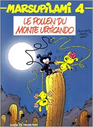 livre le marsupilami, tome 4 : le pollen du monte urticando