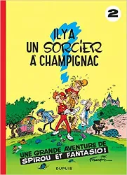 livre les aventures de spirou et fantasio: il y a un sorcier a champignac