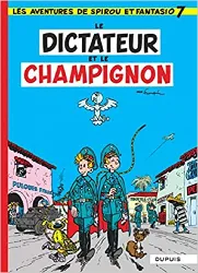 livre les aventures de spirou et fantasio: le dictateur et le champignon