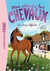 livre mes amis les chevaux, tome 3 : un choix difficile