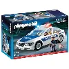 playmobil 5184 voiture de police avec lumières clignotantes
