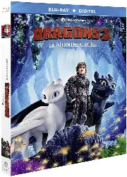 blu-ray dragons 3 : le monde caché - blu - ray