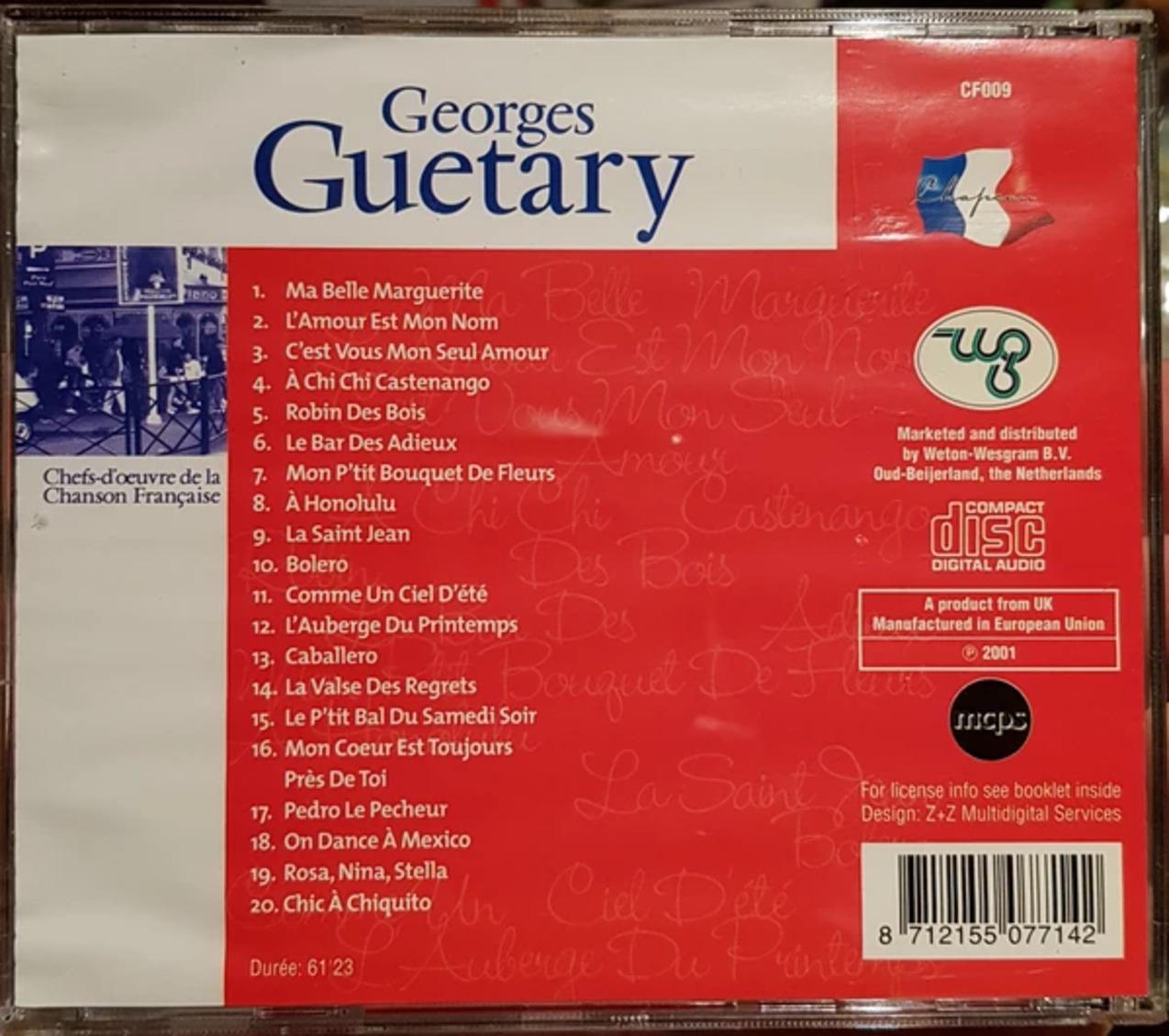 Cd Georges Guétary - Georges Guetary (2001)