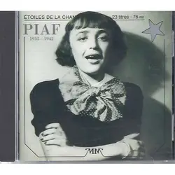 cd piaf - 1935 - 1942 (les étoiles de la chanson) (1996)