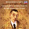 cd sergei vasilyevich rachmaninoff - piano concerto no. 1 / rhapsody on a theme of paganini (1987)