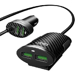 chargeur ldnio  voiture 2+2 usb