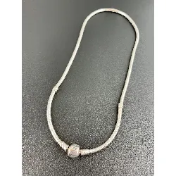 Collier serpent plaqué argent - France