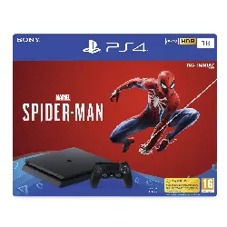console sony playstation 4 ps4 slim 1to pack spider-man