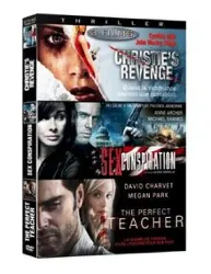 dvd complot - coffret 3 films : christie's revenge + sex conspiration + the perfect teacher - pack