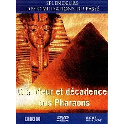 dvd grandeur et décadence des pharaons - splendeurs des civilisations