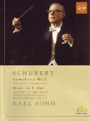 dvd karl bohm conducts schubert [(+booklet)]