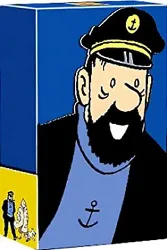 dvd les aventures de tintin : capitaine haddock - coffret 6 dvd : le crabe aux pinces d'or / coke en stock / le secret de la licor