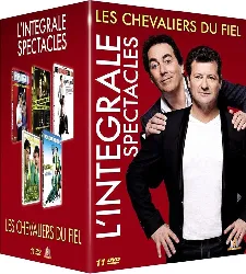 dvd les chevaliers du fiel - l'intégrale des spectacles - edition limitée - coffret dvd