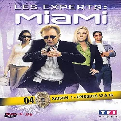 dvd les experts : miami saison 1. episodes 13 à 16