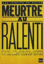 dvd meurtre au ralenti