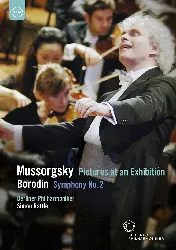 dvd moussorgski : tableaux d'une exposition - borodine : symphonie n° 2 - chostakovitch : dance tirée de 'l'âge d'or'