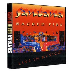 dvd santana - sacred fire - live in mexico